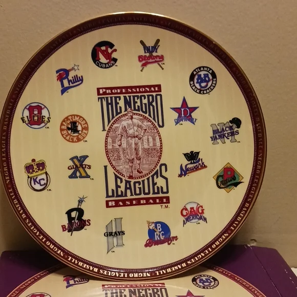 Negro Leagues Baseball Collector Plate #557
